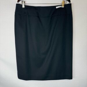 Pendleton Classic Black Pencil Skirt Sz 14 NWT 100% Virgin Wool